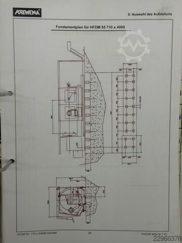 Torno CNC con eje C Krewema HFDM55 Krewema HFDM 55