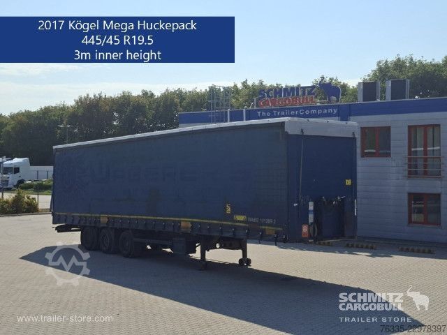 กึ่งพ่วงเปิดพร้อมผ้าใบคลุม Kögel Curtainsider Mega