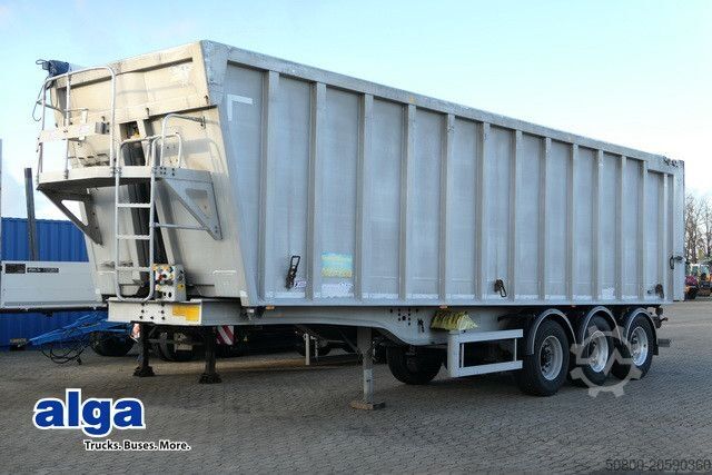Semi-remorque benne BENALU BENCERE, Alu, 51m³, Kombitüren, Alu-Chassis,Lift