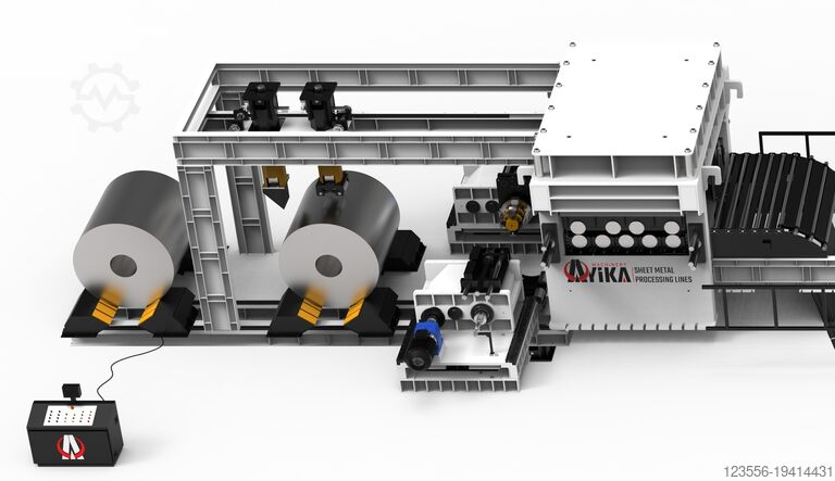 Linha de corte a comprimento BOSPORAS MACHINERY AYIKA AYK-ABYK