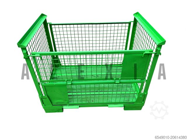 Lamelová paleta Gitterbox Faltbar / Foldable gebraucht/used Renting possible