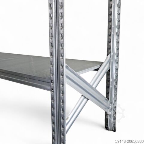 Kệ để hàng tầng đã qua sử dụng, khung chính kệ 856, rộng: 1275 mm, sâu: 400 mm, cao: 1985 mm. Kruizinga 98-553GB