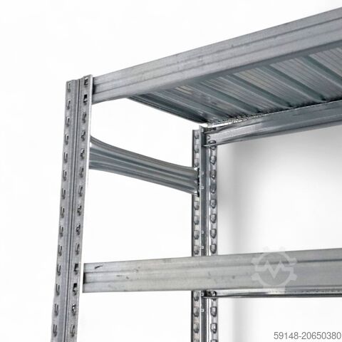 Kệ để hàng tầng đã qua sử dụng, khung chính kệ 856, rộng: 1275 mm, sâu: 400 mm, cao: 1985 mm. Kruizinga 98-553GB