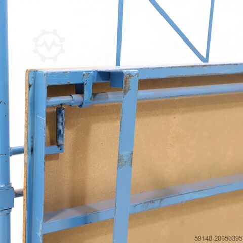 Brukte møbeltransportvogner L-stativ, nestbare og stablbare, L: 2450, B: 1150, H: Kruizinga 98-579GB