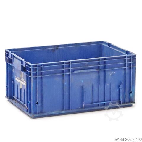 Kasutatud Euro-konteinerid, kõik seinad kinnised, P: 590, L: 390, K: 280 (mm). 50 liitrit, P: Kruizinga 98-6835GB-PAL