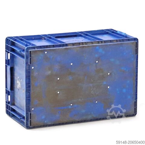 Kasutatud Euro-konteinerid, kõik seinad kinnised, P: 590, L: 390, K: 280 (mm). 50 liitrit, P: Kruizinga 98-6835GB-PAL