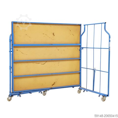 Carros de transporte de muebles usados con bastidor en L, apilables, L: 1650, An: 2000, Al: 1810 (mm Kruizinga 98-7495GB