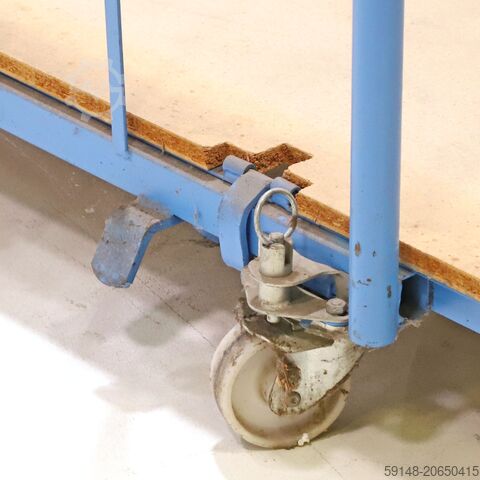 Carros de transporte de muebles usados con bastidor en L, apilables, L: 1650, An: 2000, Al: 1810 (mm Kruizinga 98-7495GB