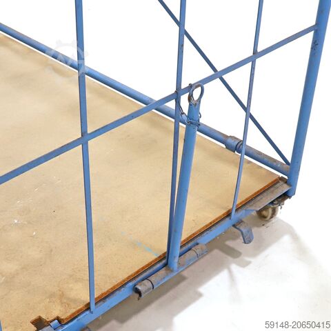 Carros de transporte de muebles usados con bastidor en L, apilables, L: 1650, An: 2000, Al: 1810 (mm Kruizinga 98-7495GB