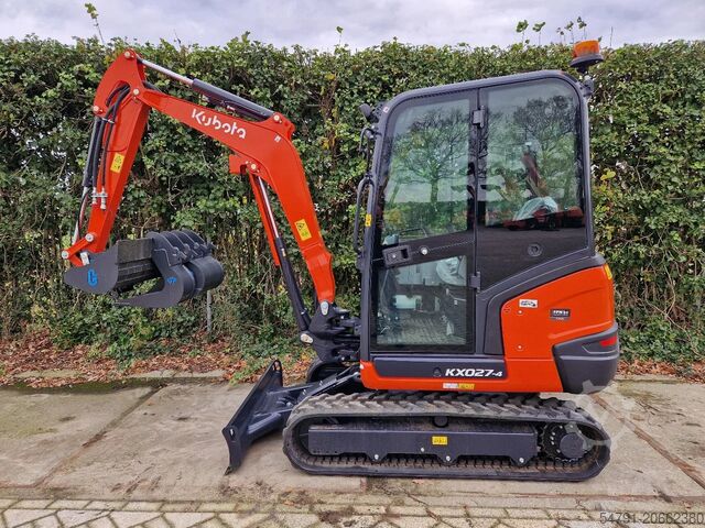 Mini bager Kubota KX027-4 Hi-spec (NIEUW)