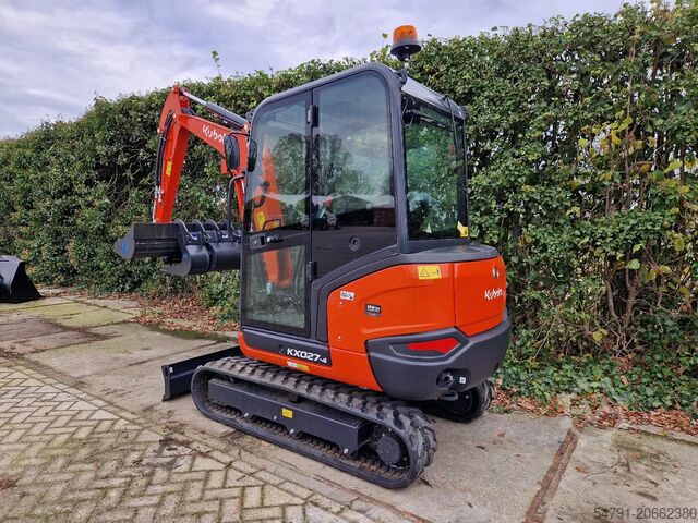 Mini bager Kubota KX027-4 Hi-spec (NIEUW)