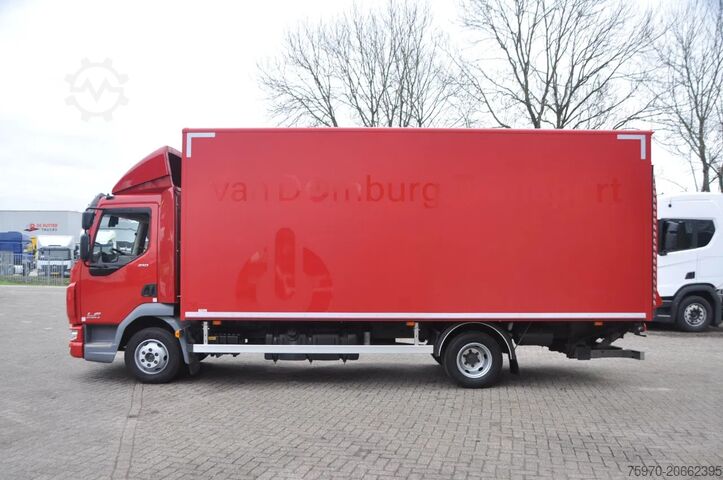 Kovček DAF LF 210 4X2 8 TONS  BOX + DHOLLANDIA