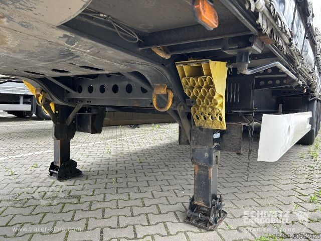 Semi-reboque aberto com lona Wielton Schiebeplane Mega