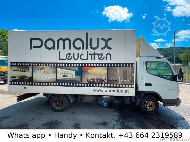 Dubă cu caroserie tip cutie MITSUBISHI Canter Fuso 3C13 Koffer mit Flügeltüre BJ 2009