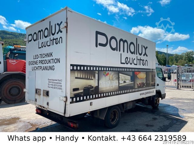 Dubă cu caroserie tip cutie MITSUBISHI Canter Fuso 3C13 Koffer mit Flügeltüre BJ 2009
