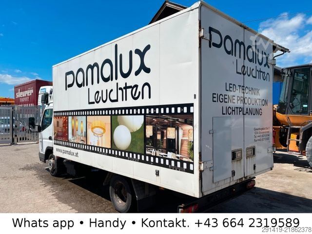 Dubă cu caroserie tip cutie MITSUBISHI Canter Fuso 3C13 Koffer mit Flügeltüre BJ 2009