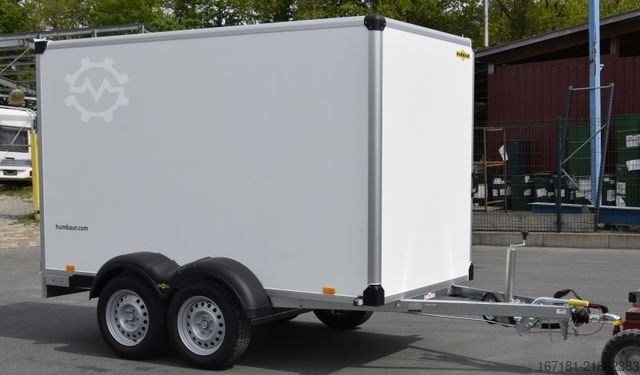 Prikolica sa sandukom HUMBAUR Koffer HK 253015-18P mit Überfahrwand