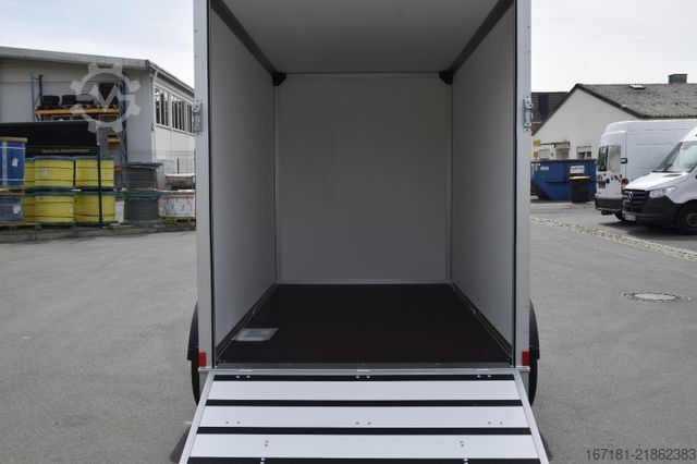Prikolica sa sandukom HUMBAUR Koffer HK 253015-18P mit Überfahrwand