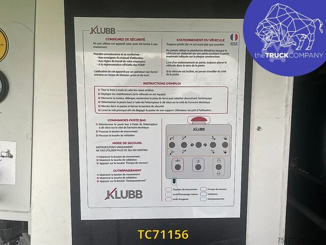 Lifting platform Renault Master Hoogtewerker