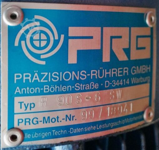 200 Liter Rührwerksbehälter aus V4A mit Propellerrührwerk URBAN B0084