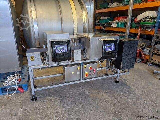 Dobbelt hoved metal detektor Fortress Stealth