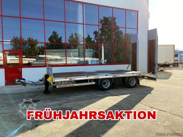 Treler pengangkut rendah Möslein TT21- 7,2  21 t Tandemtieflader, Luftgefedert, NEU