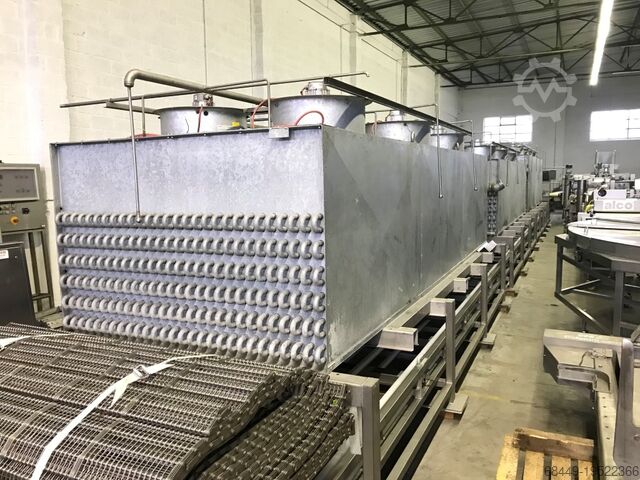T típusú fagyasztó alagutas multifagyasztó CIMS Bandvriezer - Tunnelvriezer