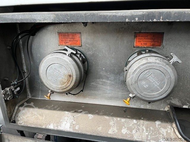 Tanker truck  13.100 Liter Willig Tankaufbau + 2xSchlauchhaspe