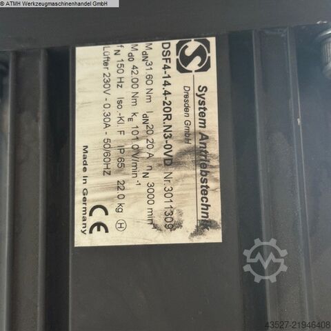 Motor SYSTEM ANTRIEBSTECHNIK DSF4-1 4.4-20R.N3-0VD