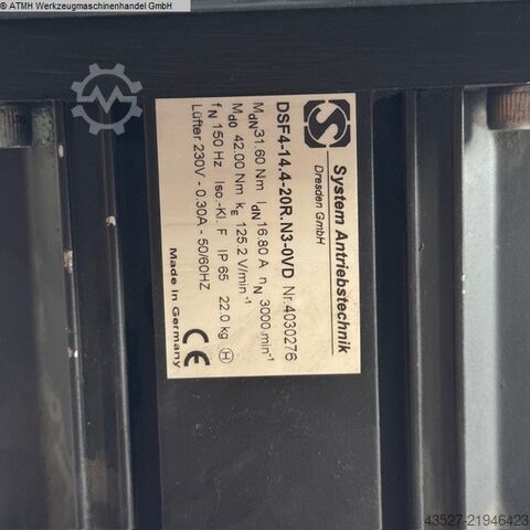 Motor SYSTEM ANTRIEBSTECHNIK DSF4-14.4-20R.N3-0VD