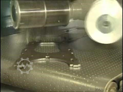 FLADDER 300 GYRO deburring machine Keller Lufttechnik FLADDER 300 GYRO