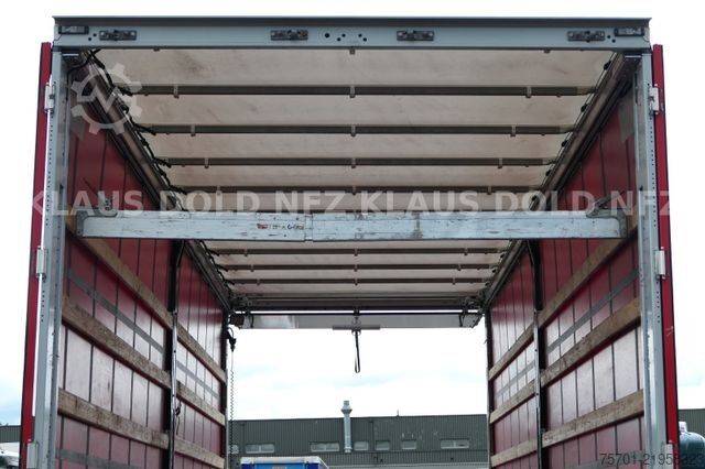 Box trailer SPIER AGL 290 Pritsche Plane Durchladeeinrichtung LBW