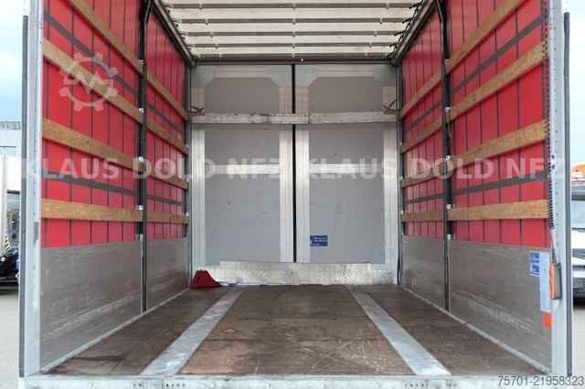Box trailer SPIER AGL 290 Pritsche Plane Durchladeeinrichtung LBW