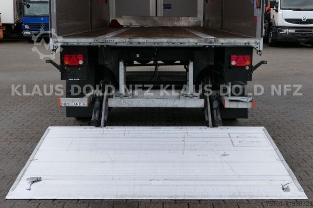Box trailer SPIER AGL 290 Pritsche Plane Durchladeeinrichtung LBW