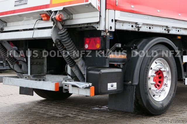 Box trailer SPIER AGL 290 Pritsche Plane Durchladeeinrichtung LBW
