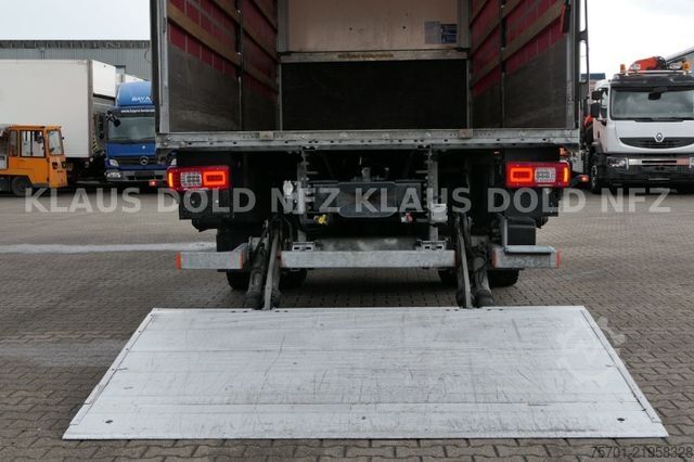 Flatbed truck with tarp IVECO 190S46 S-Way Pritsche Plane Retarder LBW Euro 6