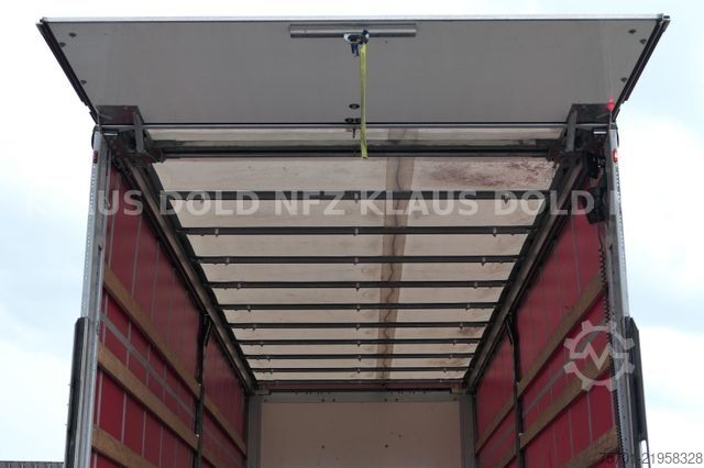 Flatbed truck with tarp IVECO 190S46 S-Way Pritsche Plane Retarder LBW Euro 6