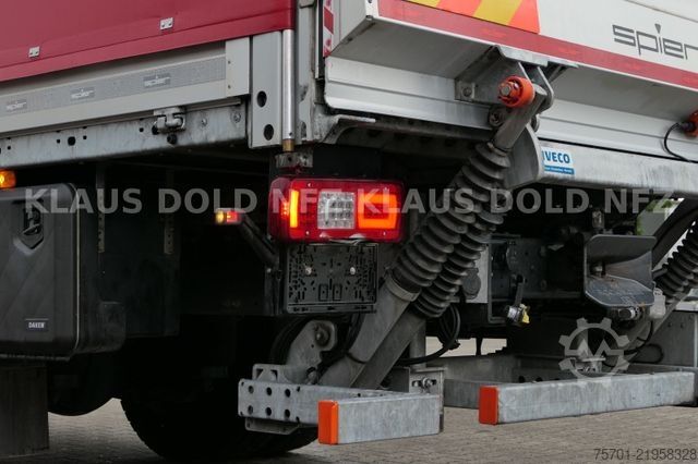 Flatbed truck with tarp IVECO 190S46 S-Way Pritsche Plane Retarder LBW Euro 6