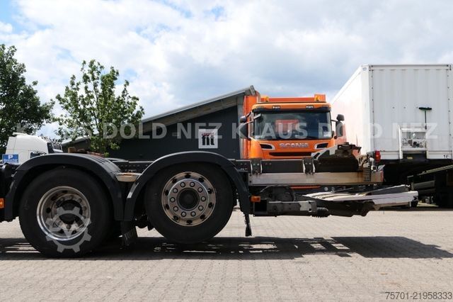 Swap body truck VOLVO FH 500 BDF mit Kühlkoffer Wechselaufbau