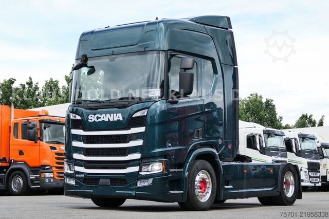 Standard tractor unit SCANIA R 500 Highline Retarder XL-Tank Navi Euro 6