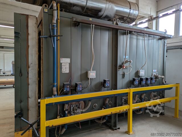 Car bottom furnace Ficola Vulcano 11 m³