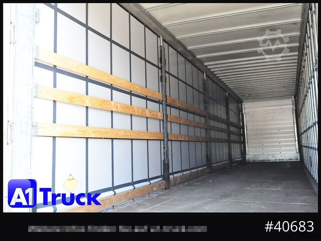 Rơ moóc bán mở với bạt phủ SCHMITZ SCB  24, Mega, Speed Curtain, VDI 2700, TÜV 10/2026