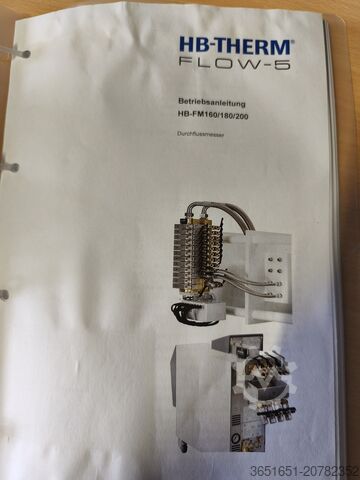 Расходомер с контролем температуры HB-Therm Flow 5