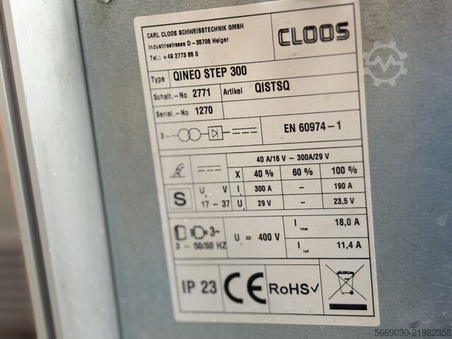 сварочный аппарат Carl Cloos Qineo Step 300