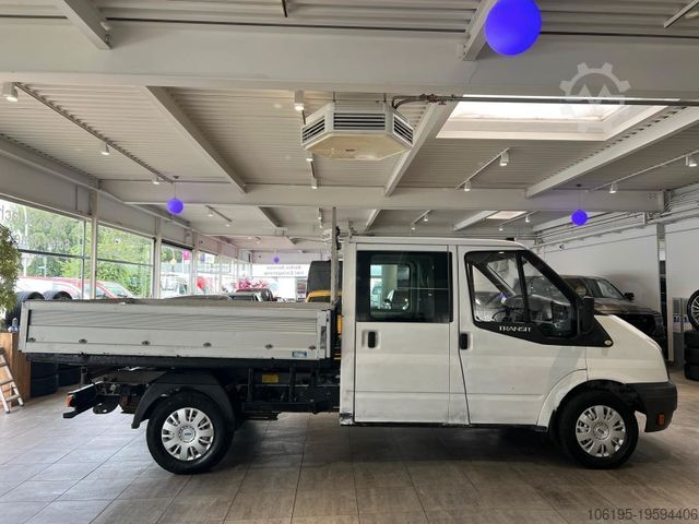덤프 밴 FORD Transit 2,4 TDCI *3-Seiten Kipper*Doka*7-Sitzer