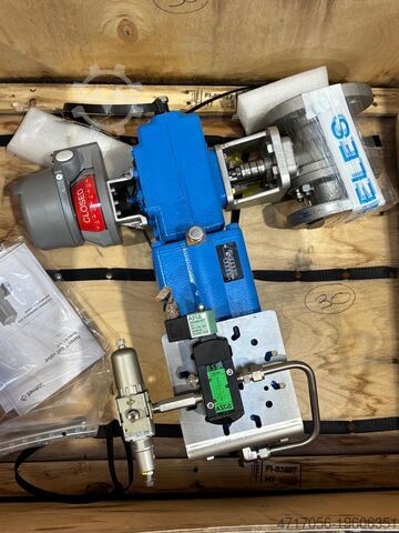مجموعة من الصمامات ذات مشغل هوائي VALMET NELES VANNES ACTIONNEURS PNEUMATIQUES