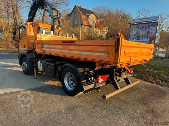 Truck mounted crane MAN TGS 18.290 4x2 Kipper KRAN 12m FUNK AHK