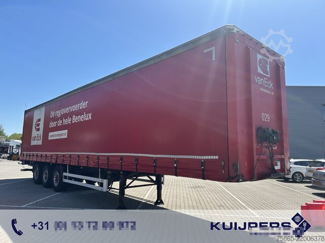 Przesuwne plandeki Pacton T3-001 / Curtainside / Loadlift Defect / APK TU...