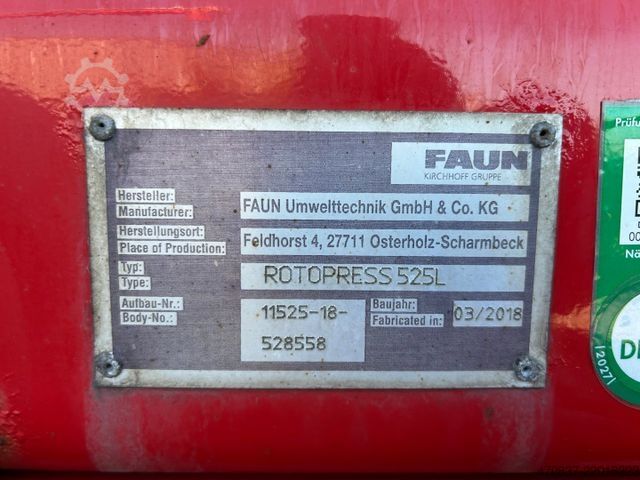 Sopbil MERCEDES-BENZ Arocs 3240 / 8x4x6 / Faun Rotopress 525 L