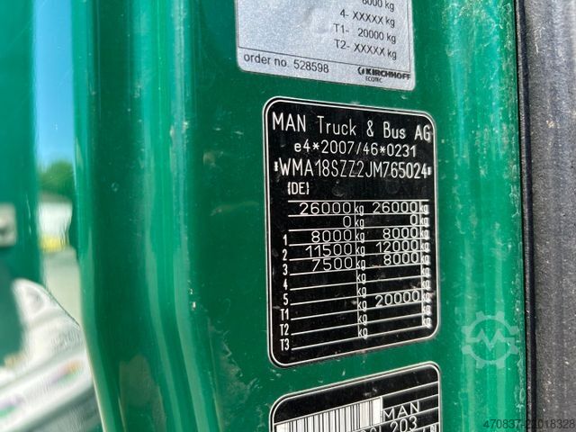 কচুর গাড়ি MAN TGS 26.320 / Faun Variopress 524